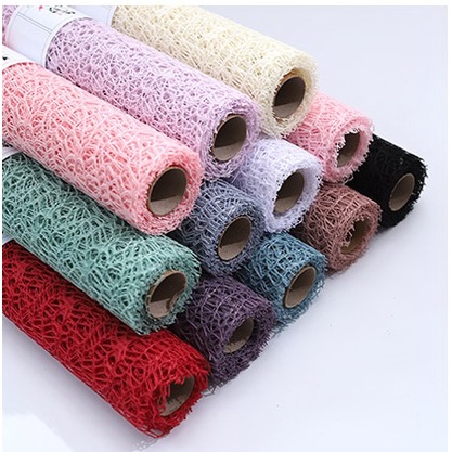

Flower Mesh Korean Jaring Besar / Polynet / Outer Flower Wrapping / Bungkus Bunga / Buket Bunga /Kertas Bunga Korean Jaring Wrapping Paper Spider Mash Jala Polynet EMYBC