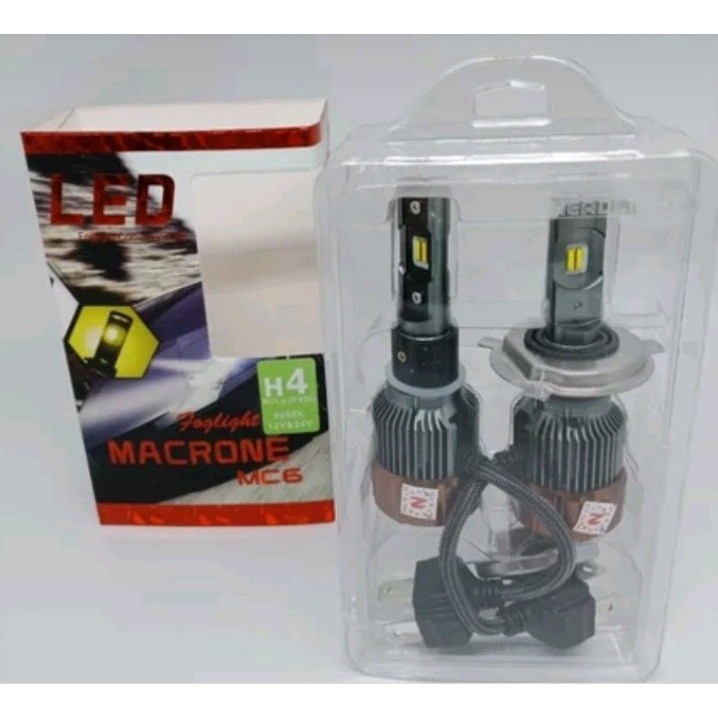 Bohlam Turbo Led MC 6 Macrone H4