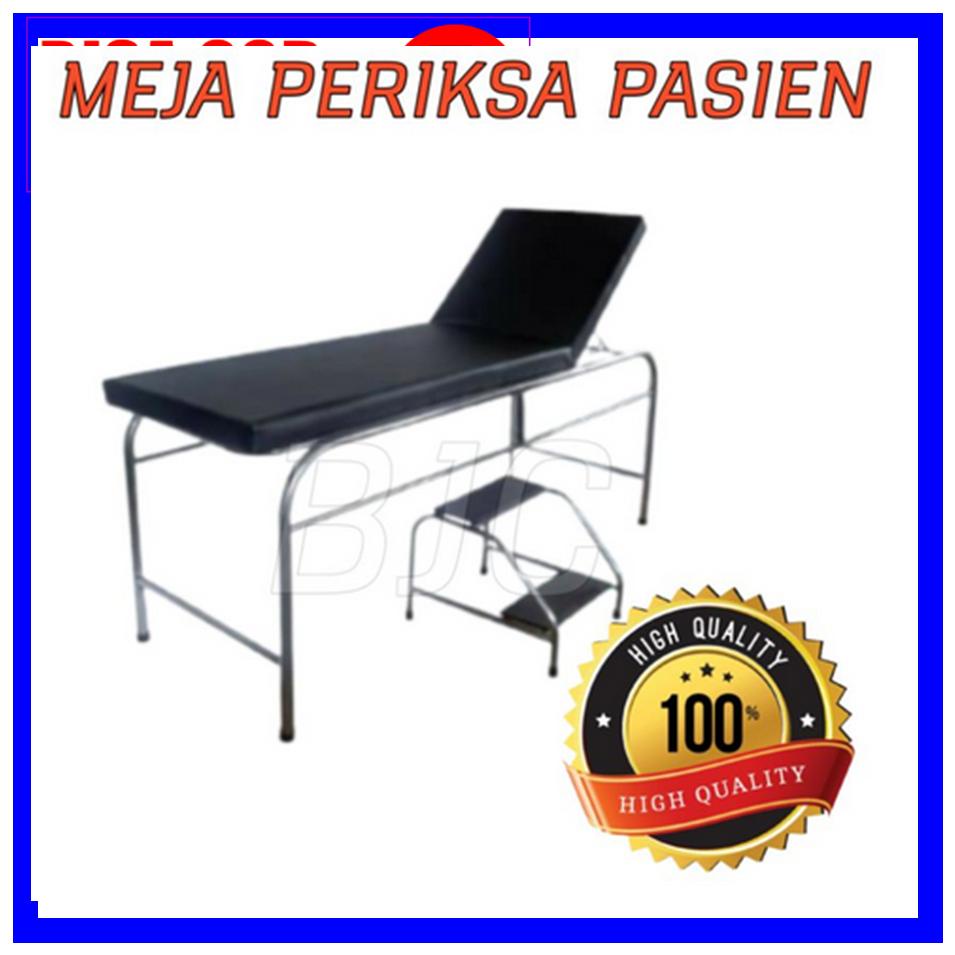 MEJA PERIKSA / meja periksa pasien / meja periksa pasien stainless / meja periksa pasien besi