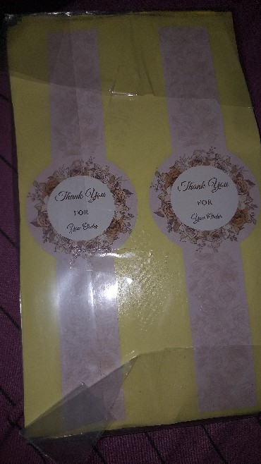 Stiker Toples Thankyou Ekonomis 5 X 18 Cm ( Kiri Kanan)