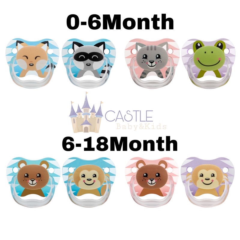 Castle - Dr Browns PreVent Pacifier - Empeng Bayi 2Pcs - dot