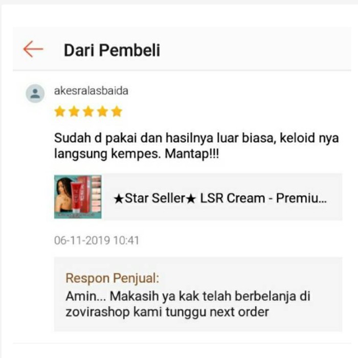 Premium KELOID REMOVAL Scar burn Repair bekas operasi luka jatuh bakar