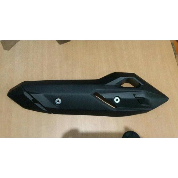 COVER KNALPOT HONDA VARIO 125 LED - VARIO 150 LED ASLI AHM