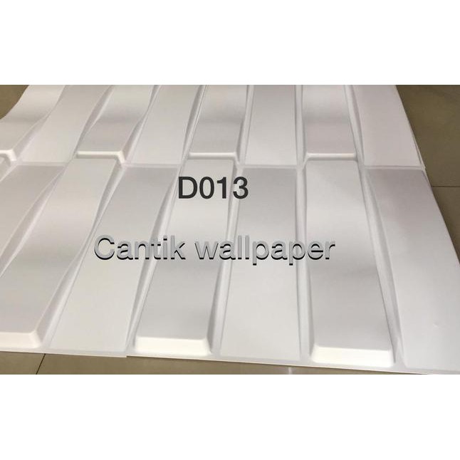 ➹ Wall Panel 3D PVC Dinding Wallpanel Interior Dekorasi kotak 13 ✾