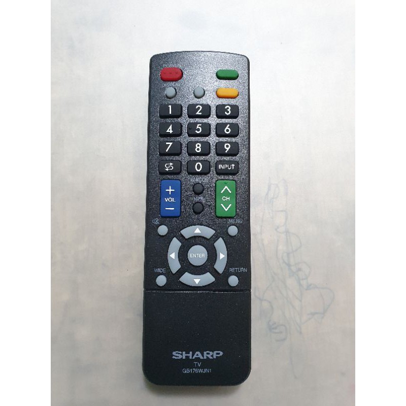 remote sharp tv led original