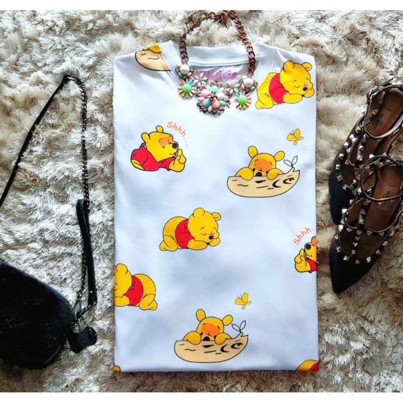 KAOS DEWASA CUPIDS POOH FULLPRINT