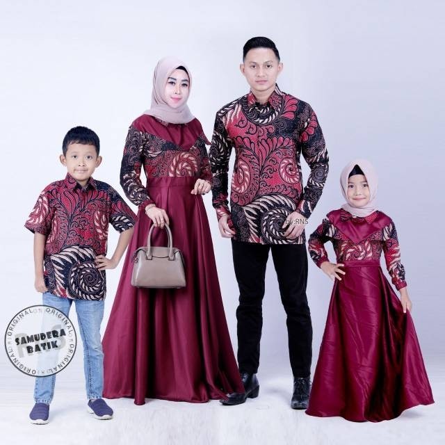 Maura Couple - Sania Ruffle Batik Couple Ori Ndoro Jowi Dnt Garansi Termurah Shopee - Baju Lebaran