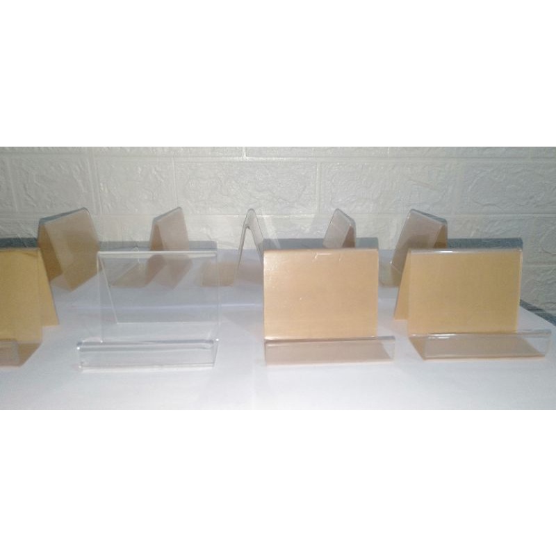 TEMPAT DOMPET / HP / ACC ACRYLIC lebar 9 cm