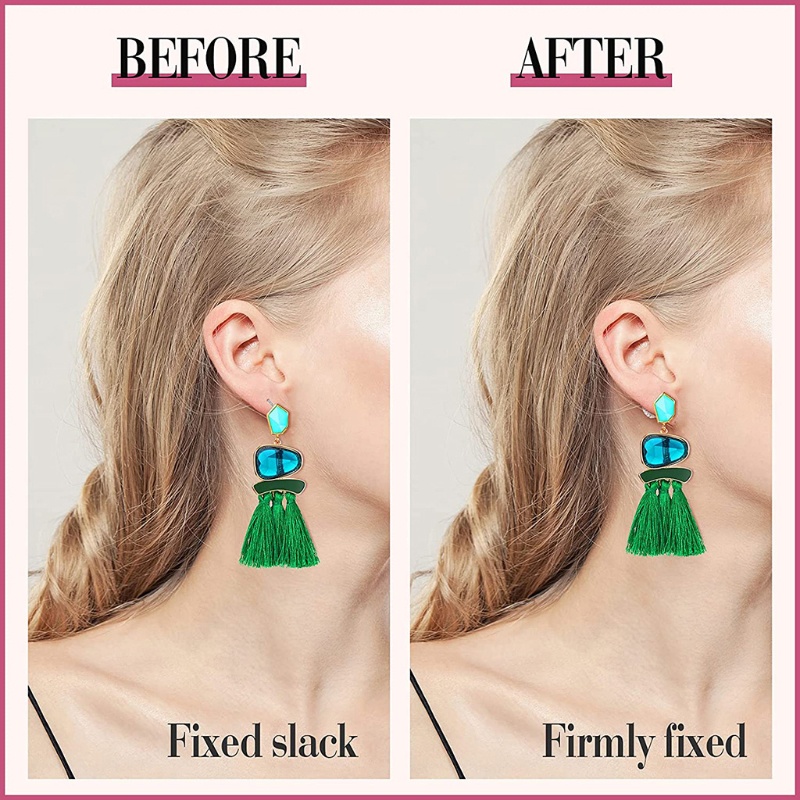 SIY  Earring Stoppers for Studs Earring Lifters Backs Enables Earring To Rest On Ear Earring Lifters Backs Lightweight