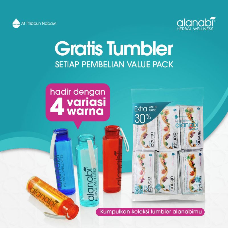 

alanabi valuepack free tumbler