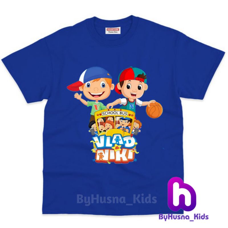 VLAD AND NIKI BAJU ANAK KAOS ANAK VLAD DAN NIKI YOUTUBE CHANNEL BAHAN PREMIUM