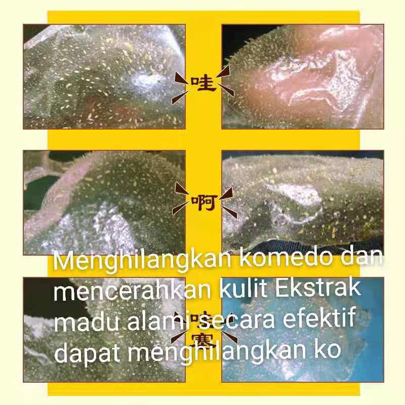 Milk Honey Face Wax | Masker Wajah Susu Madu | Penghilang Komedo 150G