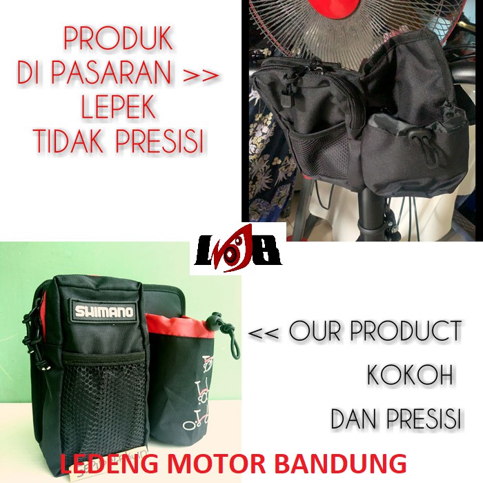 Tas Stang Seli Tempat Simpan Botol Minum HP Dompet Handle Bar Sepeda Lipat