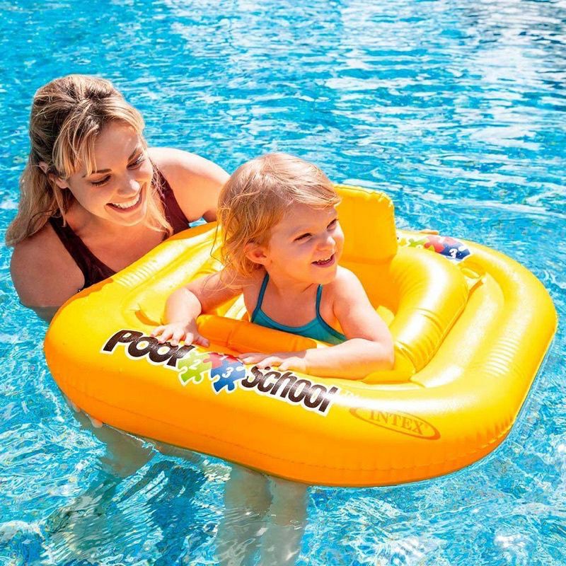 DELUXE BABY FLOAT POOL SCHOOL 79cm Intex 56587 ban renang celana Pelampung Anak