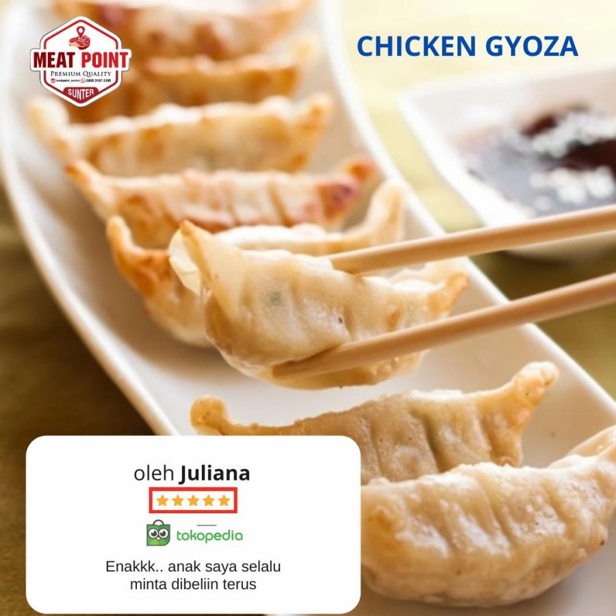

Chicken Gyoza (isi 10 pcs)