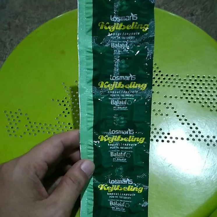 KEJIBELING KAPSUL (Obat Penghancur Batu Ginjal, Saluran Kemih, Pelancar BAK)