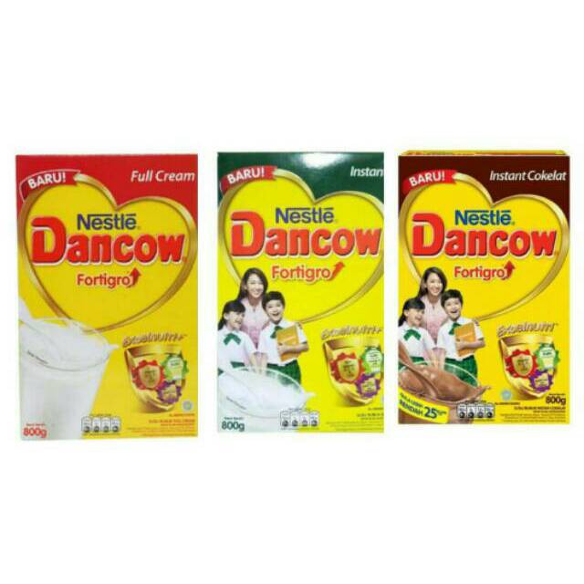

Dancow Fortigro ,instant, full Cream 800 gram exp jauh