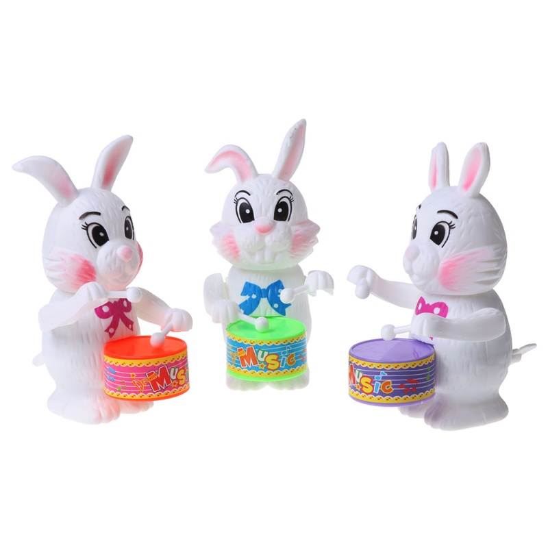 Mary Mainan Kelinci Paskah Lucu Pegangan Anak 5inch Untuk w/Perlengkapan Jarum Jam Untuk Bayi Laki-Laki Gi