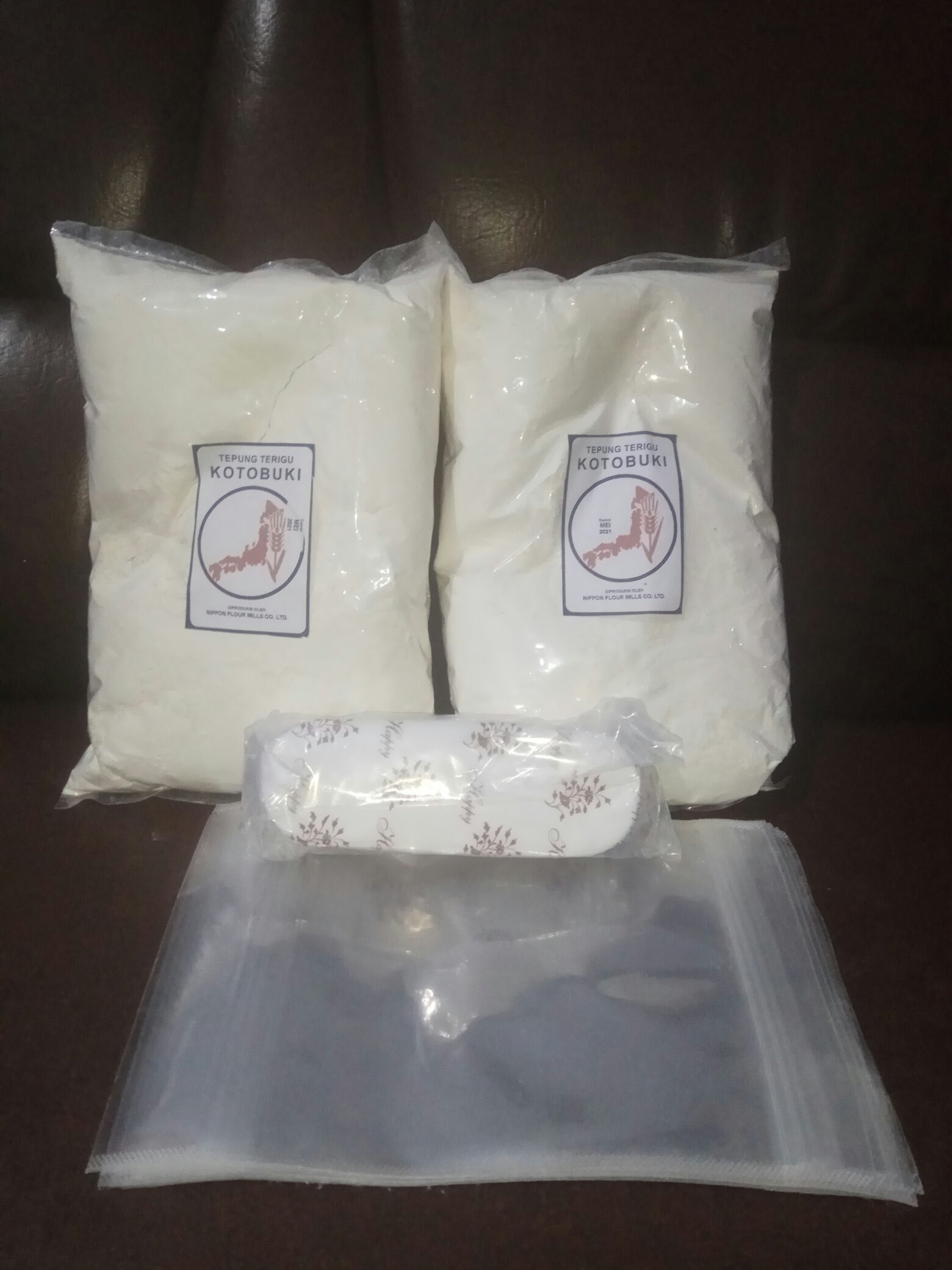 Plastik Kemasan Standing Pouch Transparan Zipper Double Seal [per 10pcs]