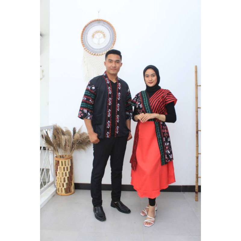 COUPLE BATIK DRESS BATIK SONGKET BATIK COUPLE KIMONO