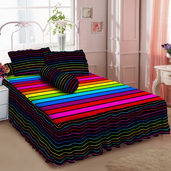 Sprei Rumbai Kintakun RAINBOW Uk 180