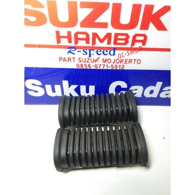 Jual Karet Footstep Depan Suzuki Satria Tak Lumbs Kotak Hiu Lscm Shogun New Rc Tornado