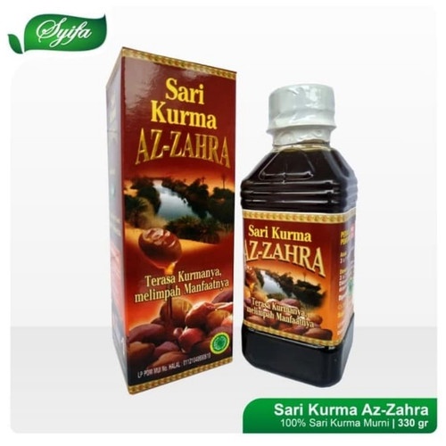 330gr AZZAHRA Murni Sari Kurma / Madu Angkak Darusyifa / Baik untuk Ibu Hamil / Ekstrak Buah Kurma / Tambah Stamina