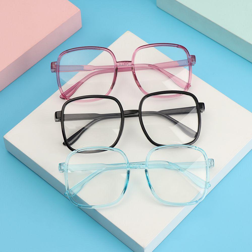 Populer Kacamata Anti blue Light Anti UV Cermin Polos Anti Sinar Biru Anak Eyeglasses