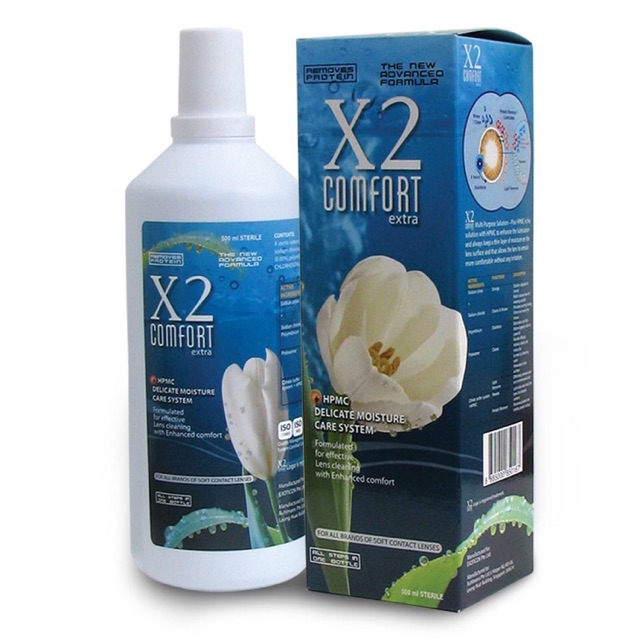 (BISA COD) CAIRAN SOFTLENS X2 COMFORT 500ML / AIR SOFTLENS