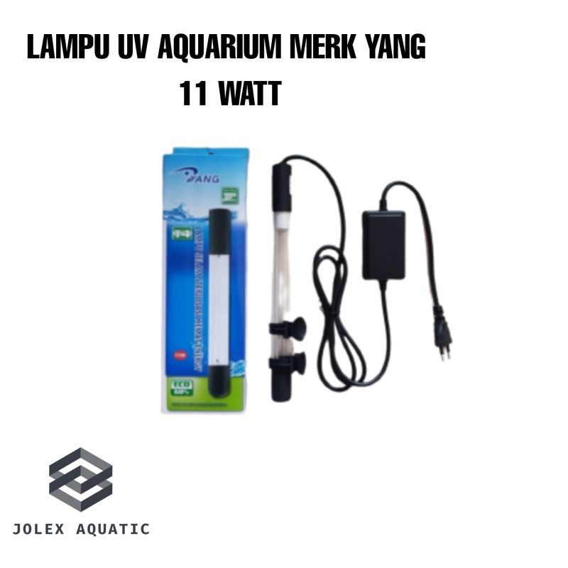 lampu uv celup aquarium 11 watt / lampu uv aquarium celup YANG 11 WATT