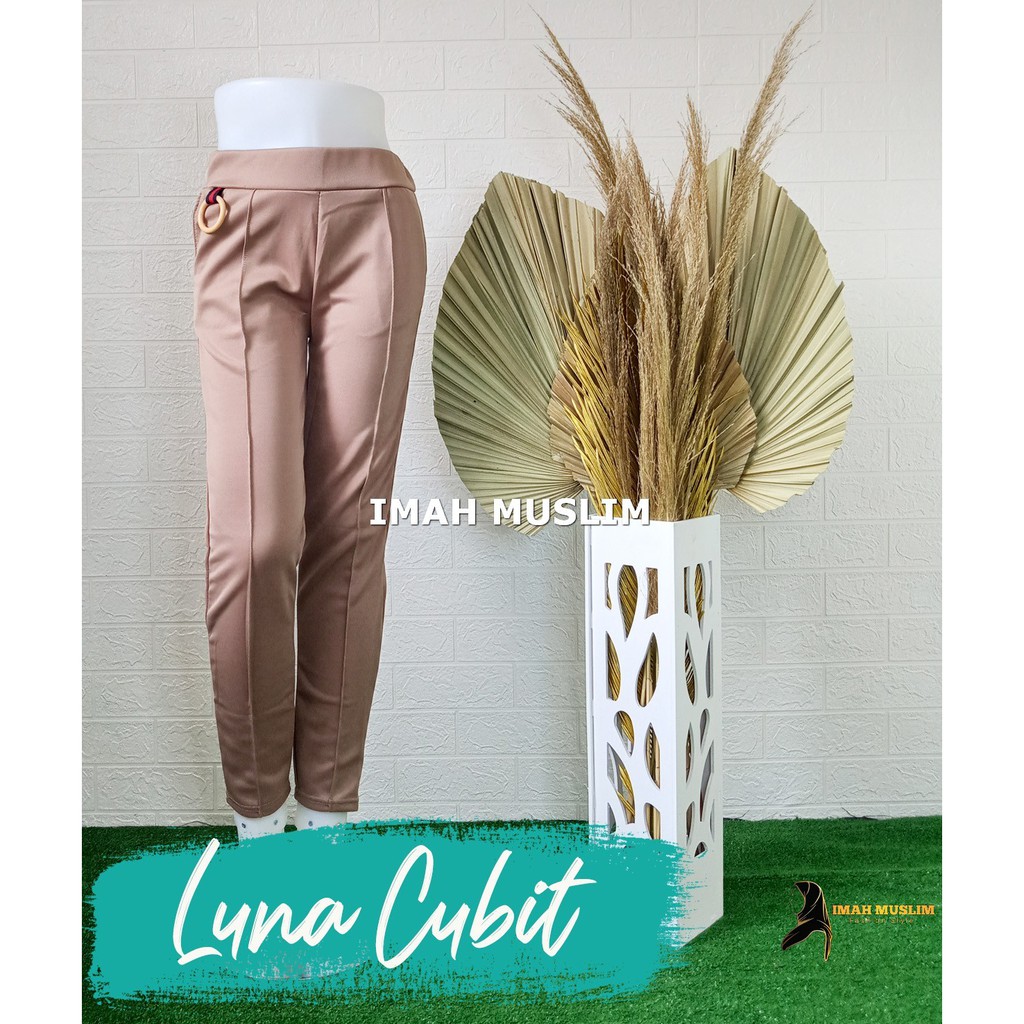 Celana Luna Polos Pompom Premium Terbaru Murah