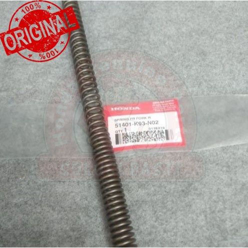 * Per Shock Skok Depan Honda Beat Scoopy eSP Ring 12 51401-K93-N02