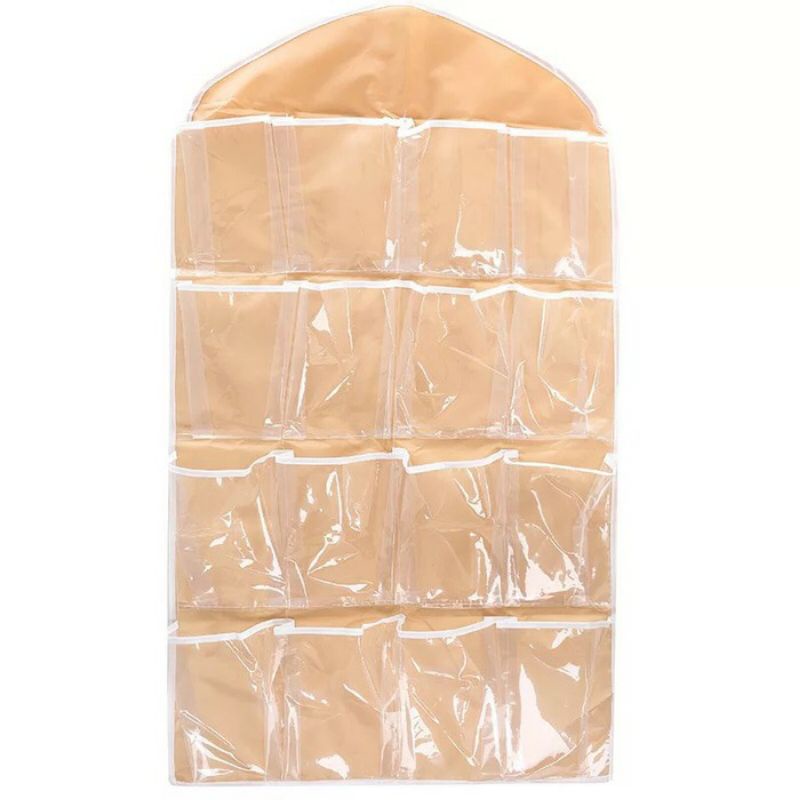 Storage Bag Gantungan 16 Kantong Hanger Serbaguna