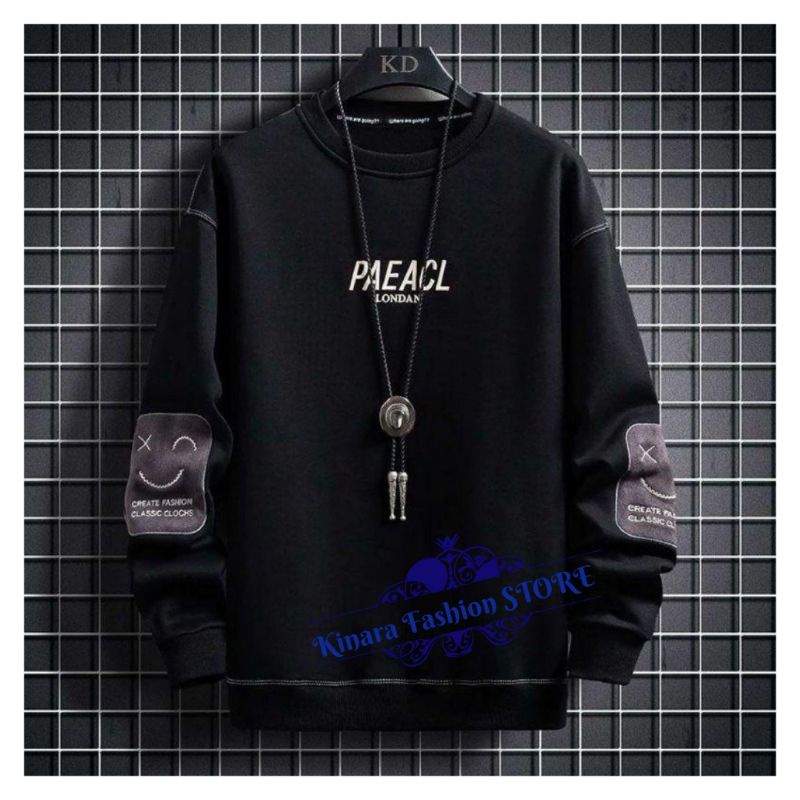 Sweater crewneck Oversize PAEACL FJ Switer Flecee