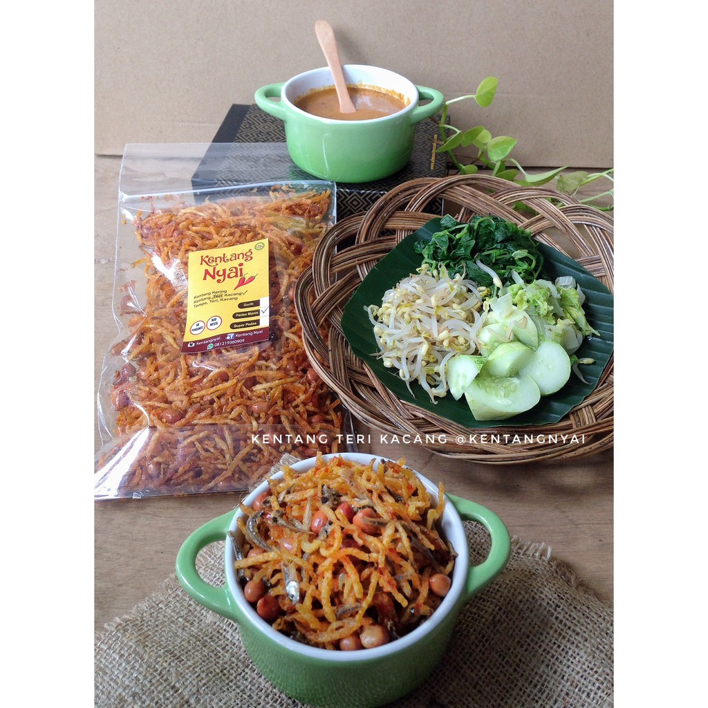 

Kentang Teri Kacang - Super Pedas