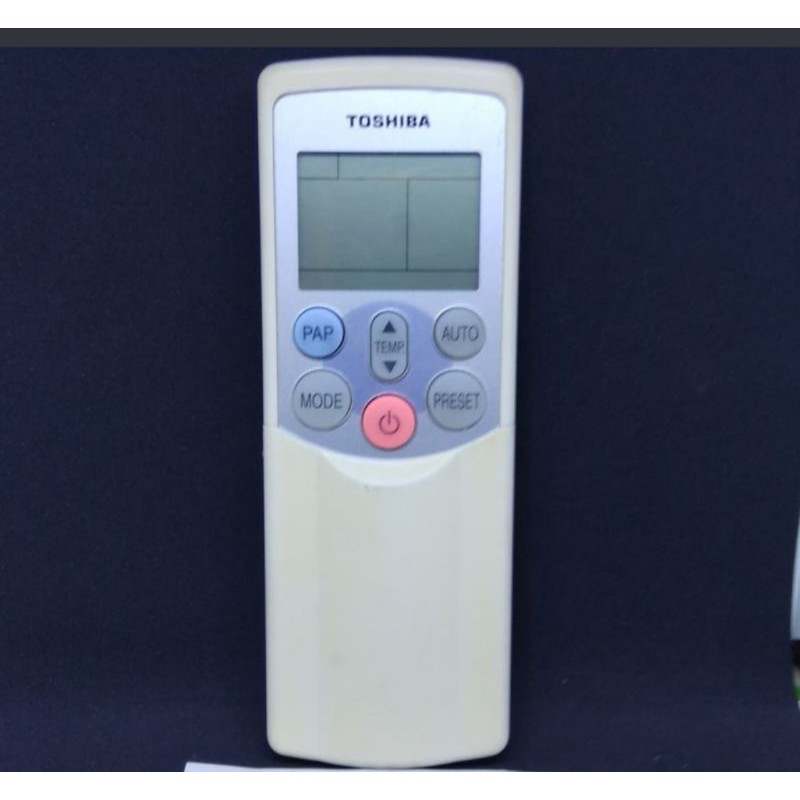 REMOTE REMOT AC TOSHIBA WC-H01EE ORIGINAL ASLI