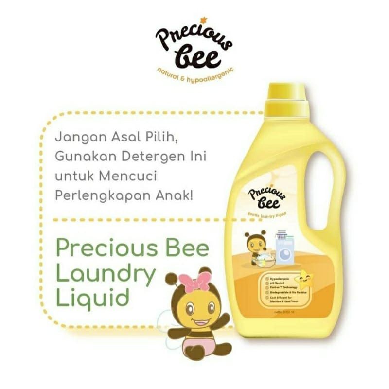 Babybee Precious Bee  Laundry Liquid Detergent 1000ML