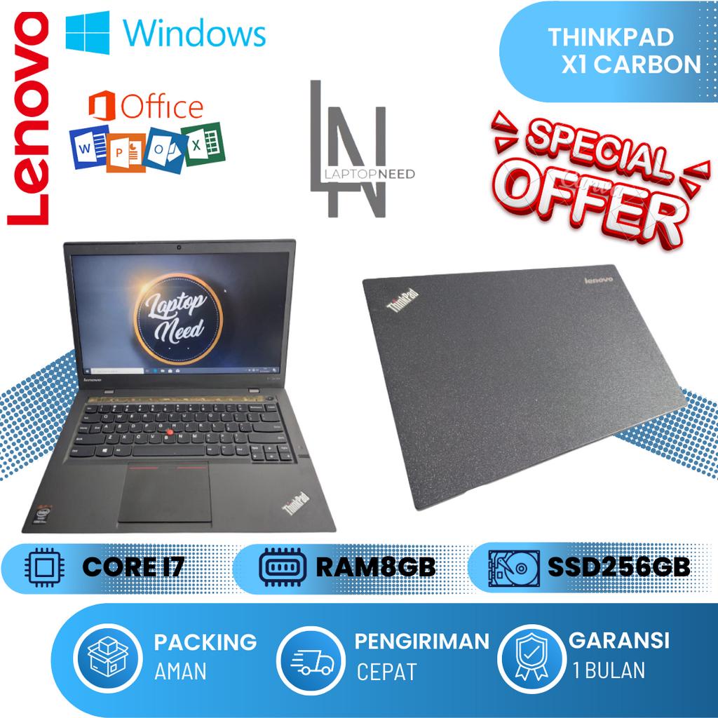 Notebook Super Tipis, Lenovo Thinkpad X1 Carbon core i7