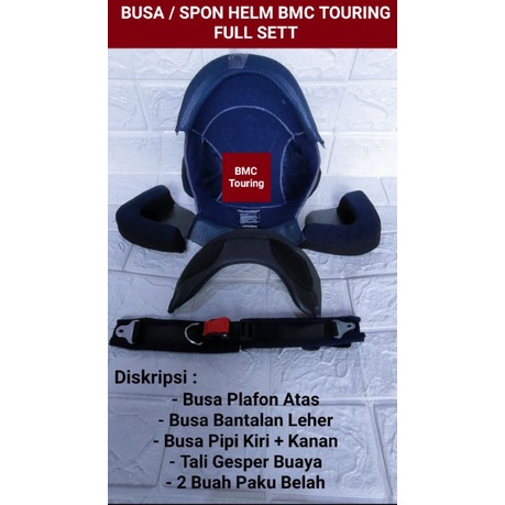 BUSA HELM SPON HELM FULL SETT HELM BMC TOURING