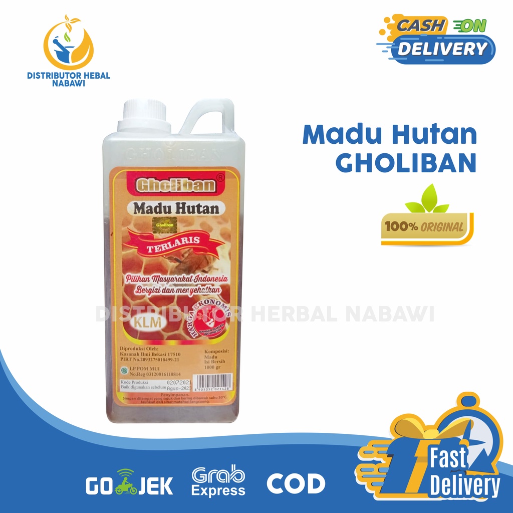 

Gholiban Madu Hutan Kalimantan Plus Bee Pollen Dan Royal Jelly 1 Kg