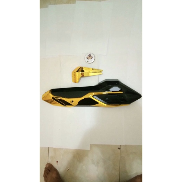 Tutup Knalpot Vario 125 - Cover Knalpot Vario 150 - Tameng Kenalpot Vario 2015 2016 2017