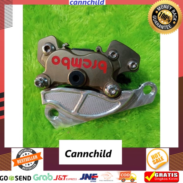 Kaliper brembo 4p mini grade aaa plus breket mio disk 220 [Termurah Produk Original]