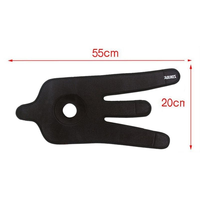 Aolikes 7616 Deker Decker Lutut Knee Patella Support Brace Protector Pelindung Lutut Legsleeve Open
