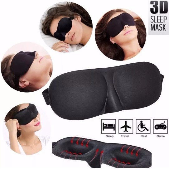 Penutup Mata Tidur 3D Sleep Masker Travel Sleeping Eye Mask