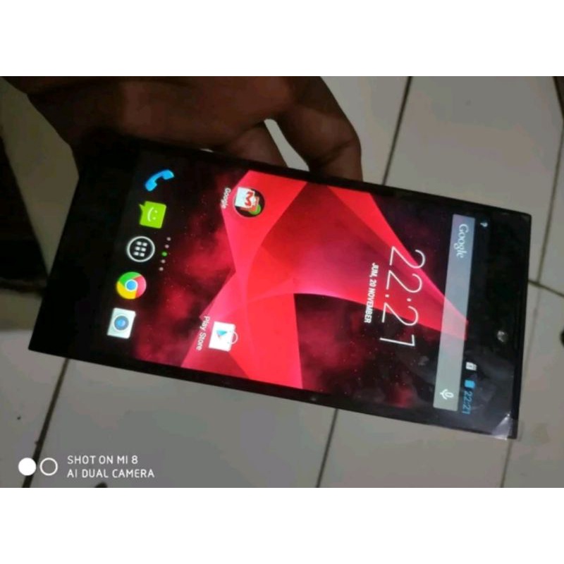 LCD TOUCHSCREEN SMARTFREN V3S PD6D1J ORIGINAL