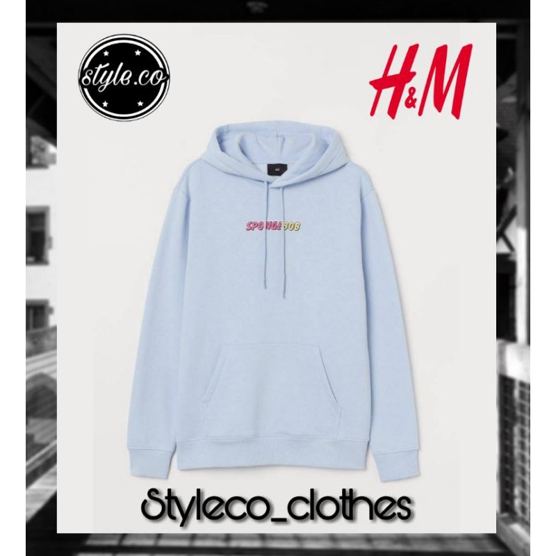 Hoodie H&M Spongebob Squarepants Original Murah - Hoodie hnm Murah - Hoodie H&M Full Tag Murah