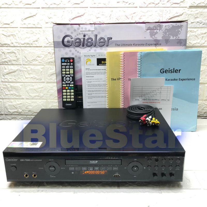 DVD PLAYER KARAOKE GEISLER OK 7500