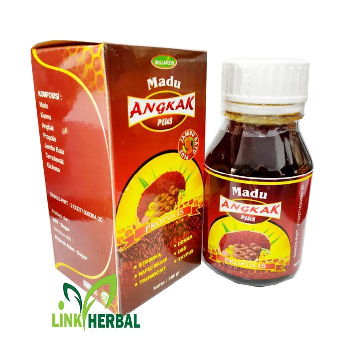 

Madu Angkak Plus Jambu Batu 350gr