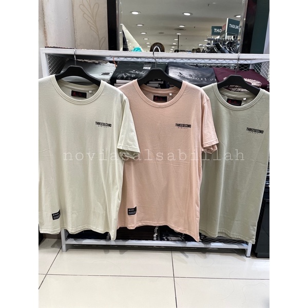 KAOS 3SECOND PRIA 3WARNA BESTSELLER DAN SIMPLE ORIGINAL100% (REGULERFIT)