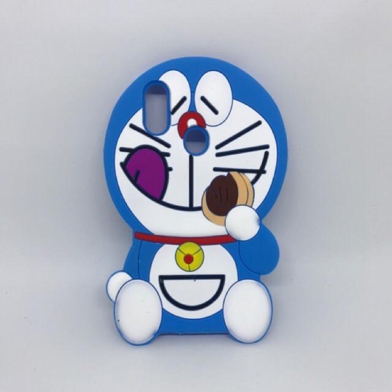 Oppo A91/ F11/ NEO 7/ RENO 3/ Case 4d Boneka Doraemon Dorayaki